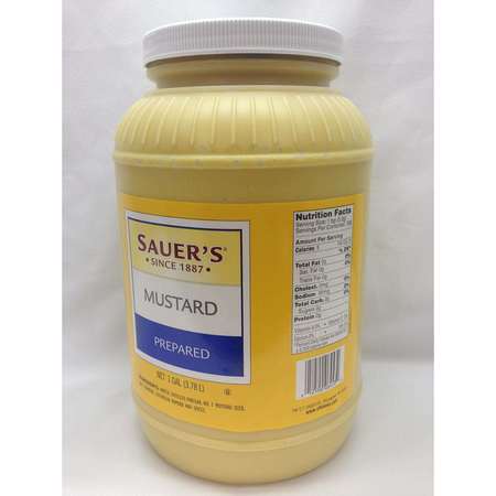 SAUER SALAD Sauer's Mustard 1 gal. Jug, PK4 06453